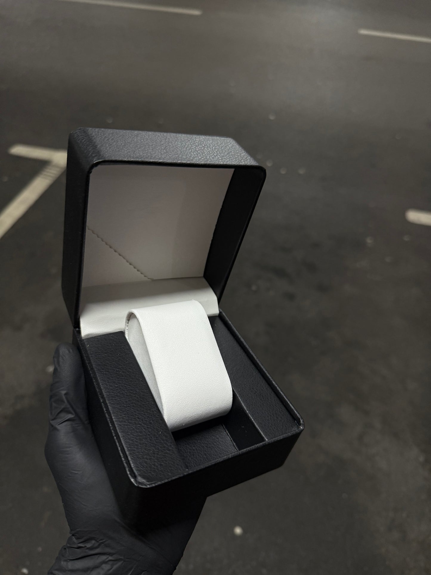 Luxury leather box