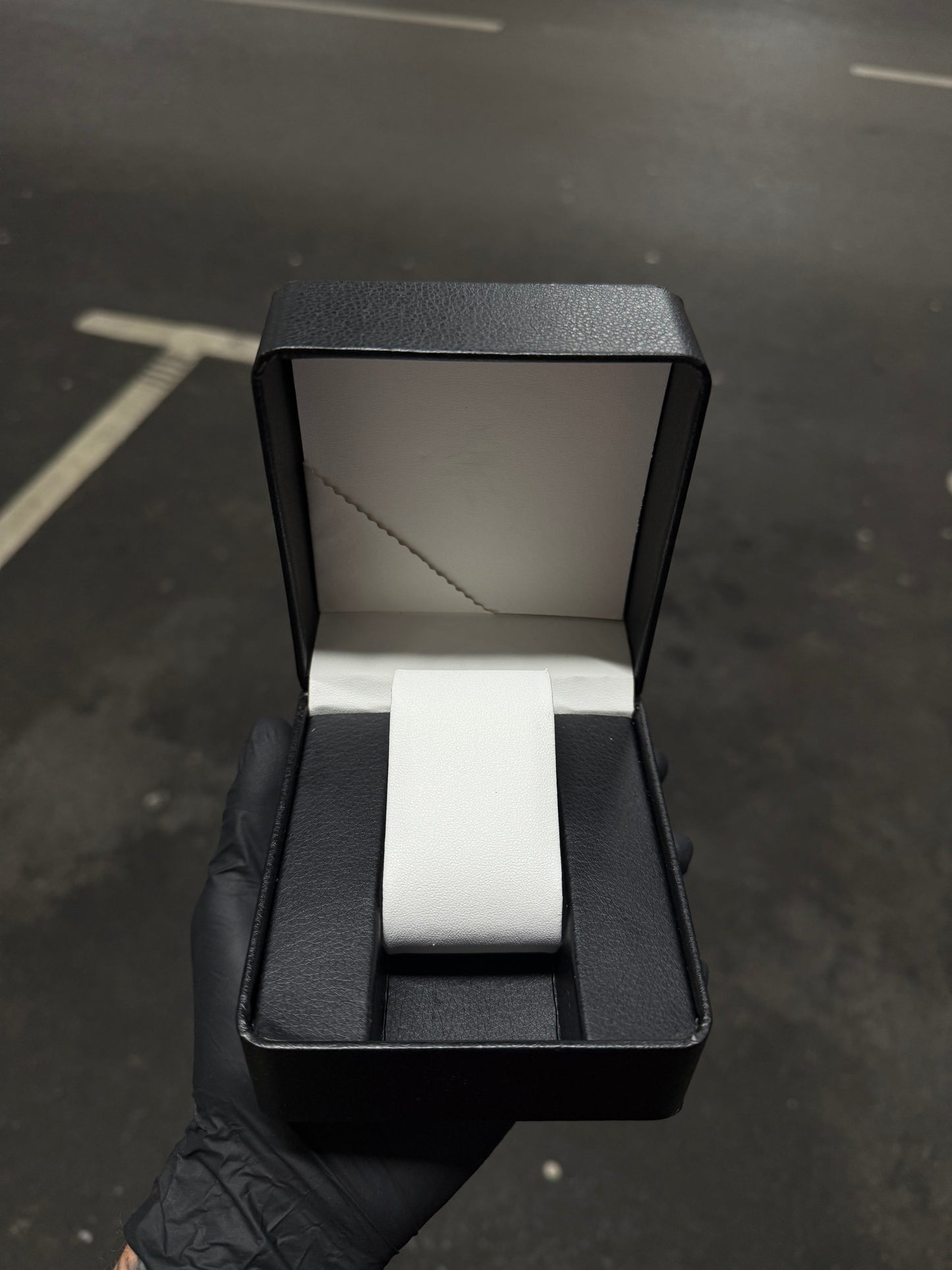 Luxury leather box