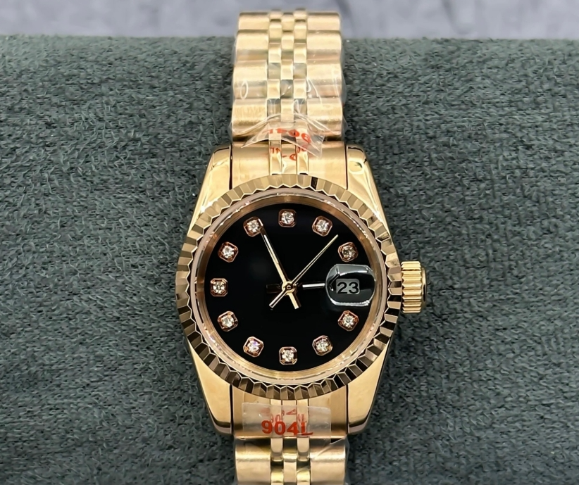 Ladies Seikjust - Black Diamond dial