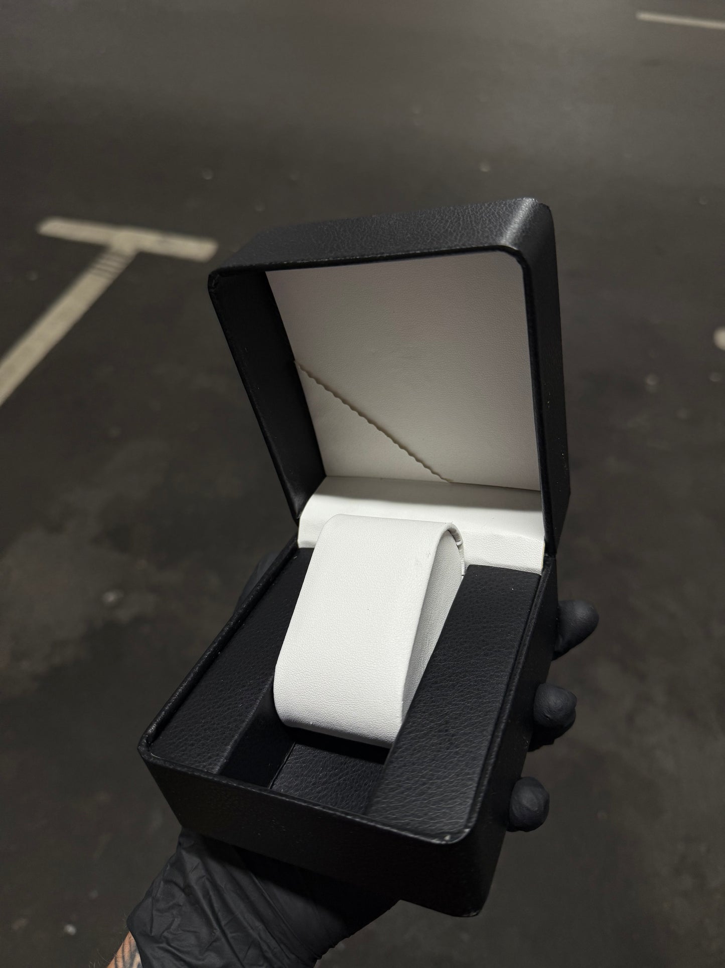 Luxury leather box