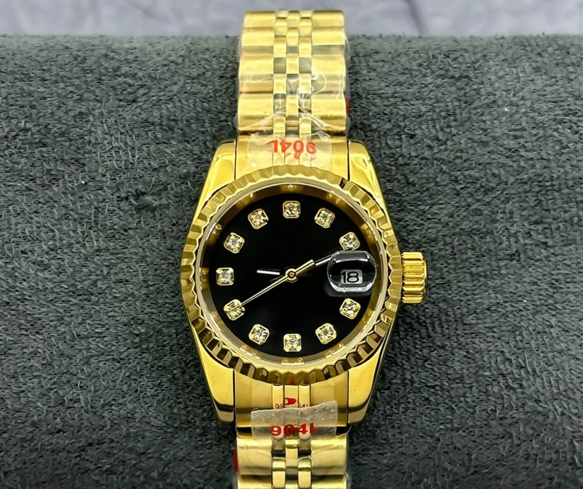 Ladies Seikjust - Black Diamond dial