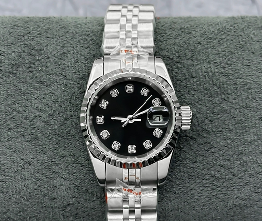 Ladies Seikjust - Black Diamond dial