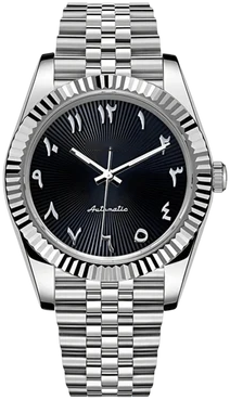 SeikJust - Black Arabic dial v2