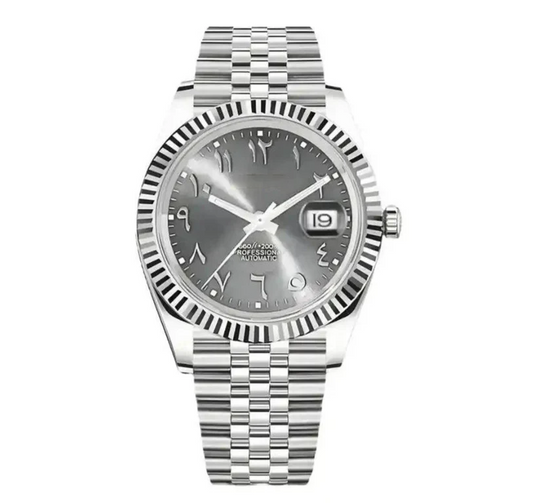 SeikJust - Grey Arabic dial