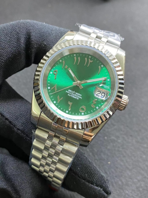 SeikJust - Green Arabic Dial